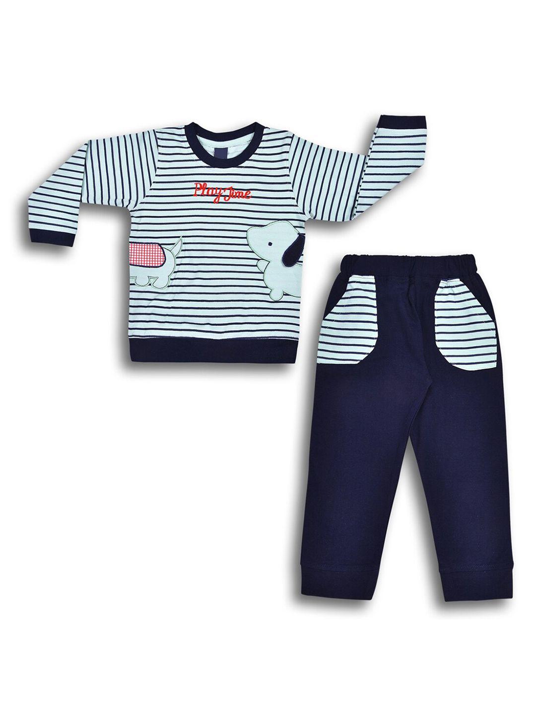 wish karo boys striped t-shirt with trousers