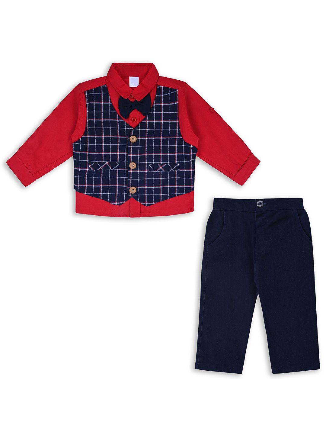 wish karo boys checked shirt with trousers