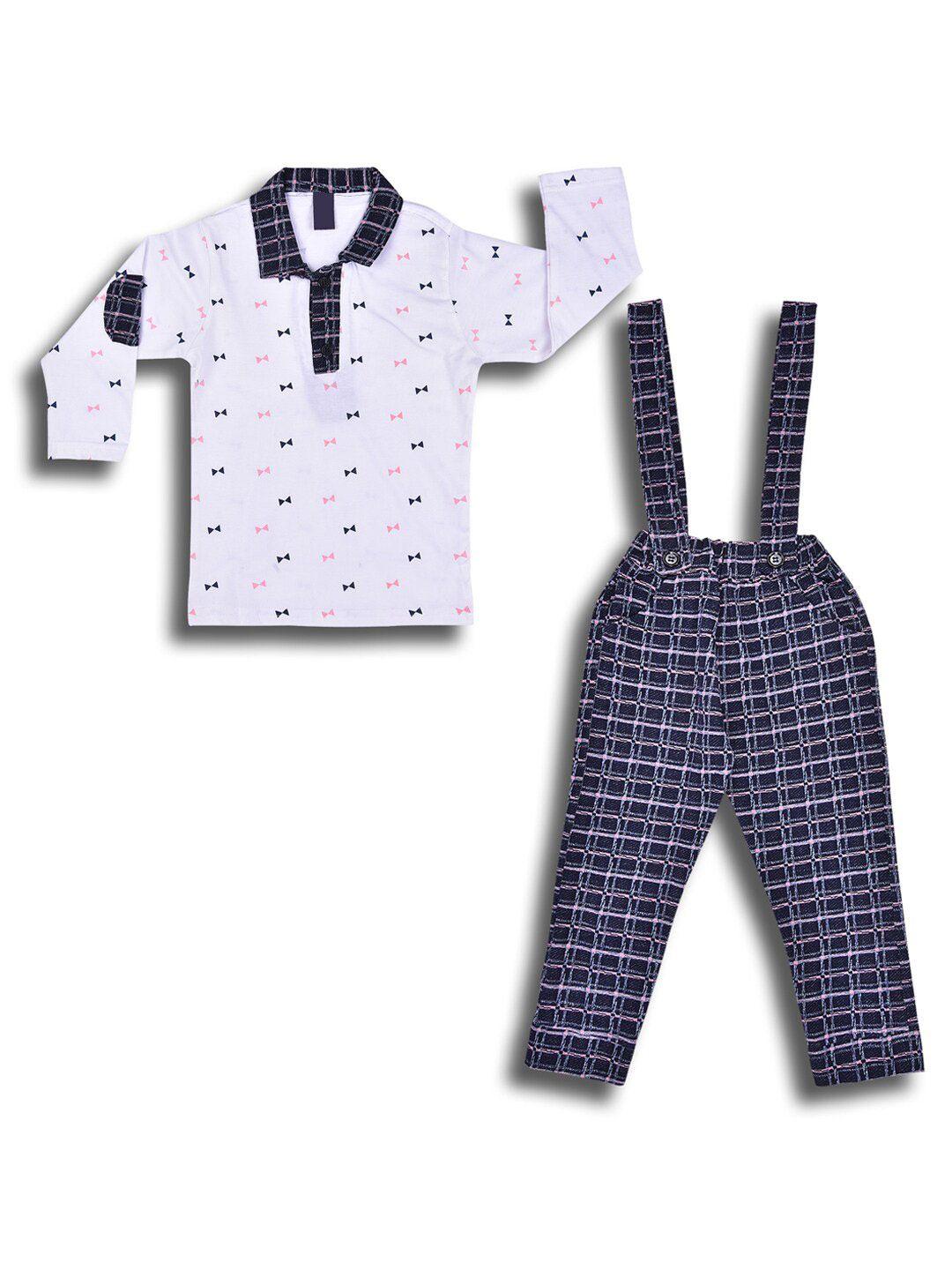 wish karo boys printed t-shirt with trousers