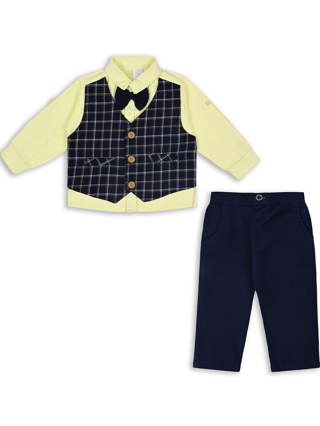 wish karo boys shirt collar clothing set