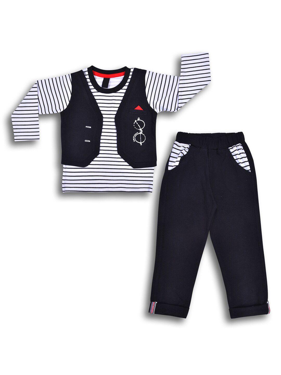 wish karo boys striped t-shirt with trousers