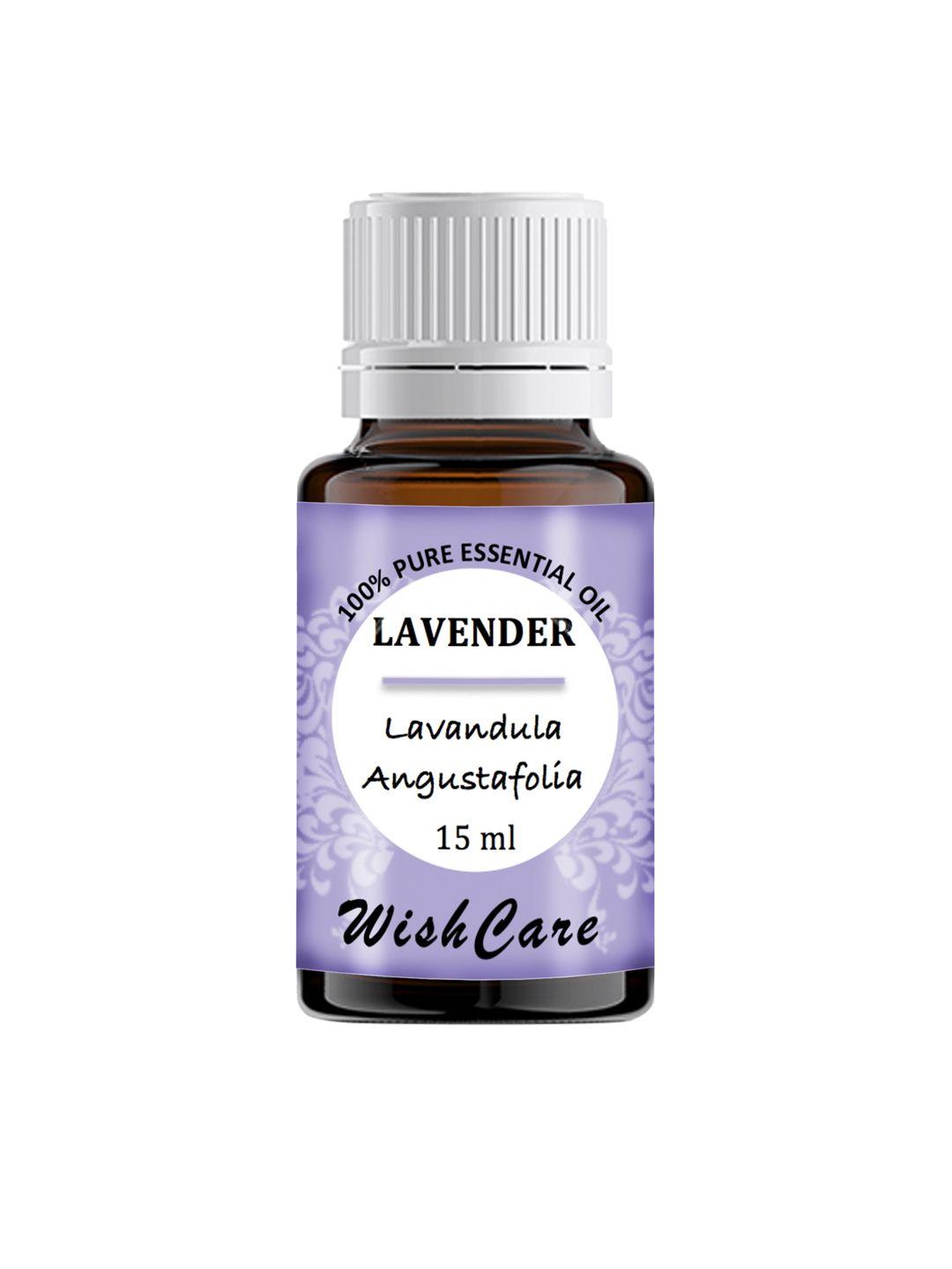 wishcare unisex pure lavender essential oil 15ml