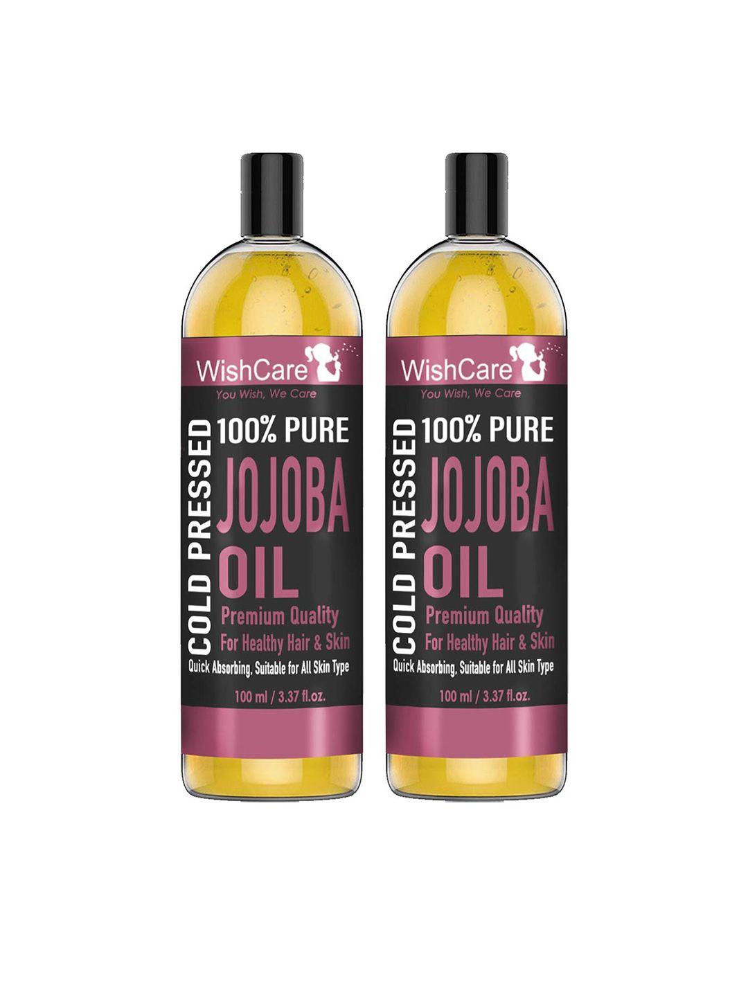 wishcare yellow pure cold pressed jojoba oil combo