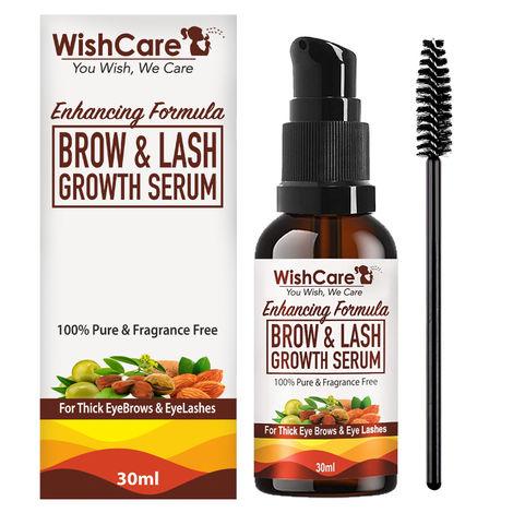 wishcare® brow & lash growth serum -for eyebrows & eyelashes
