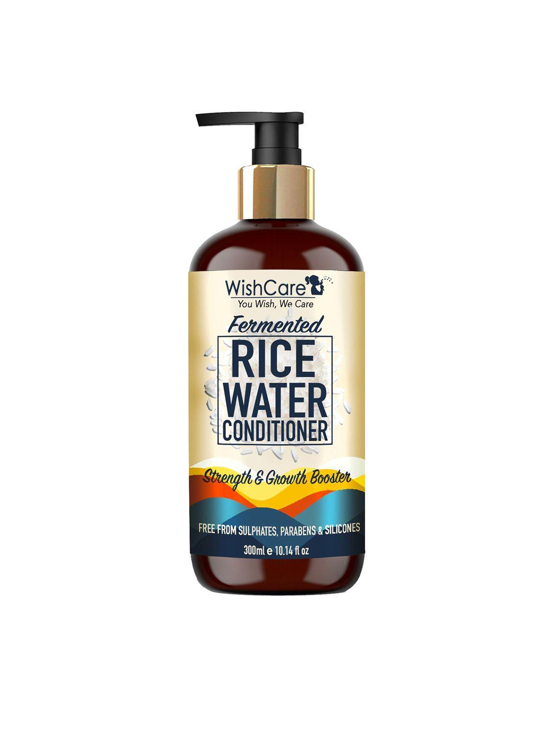 wishcare fermented rice water conditioner - strength & growth formula 300 g