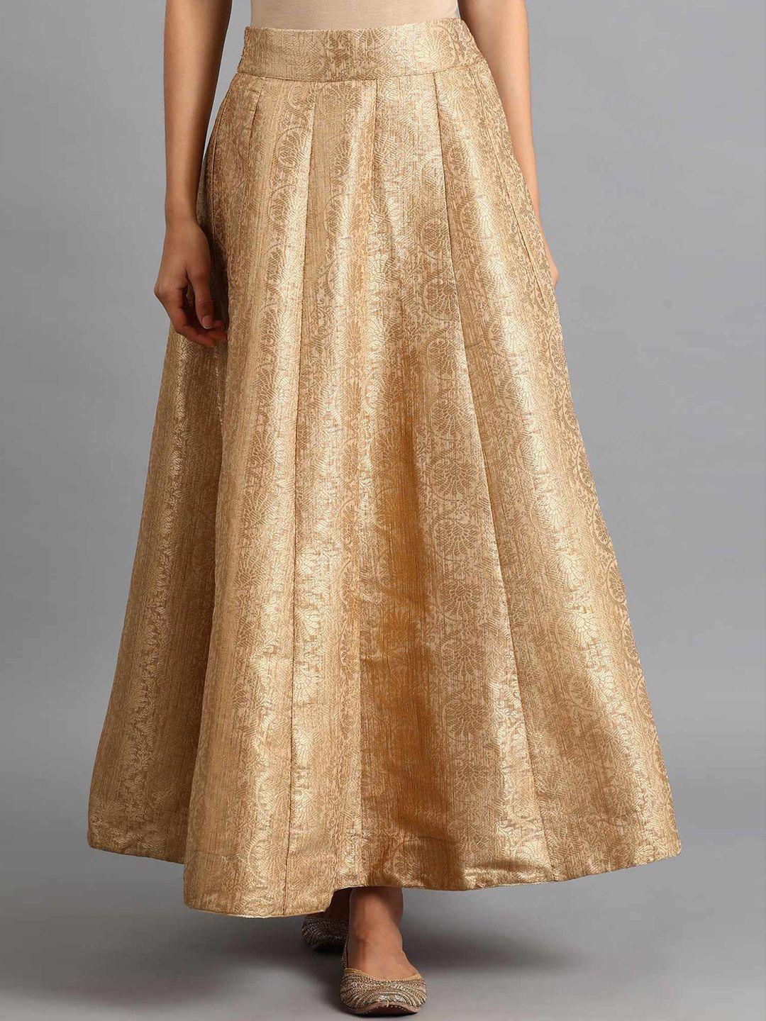 wishful-women-gold-colored-embellished-maxi-skirt
