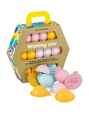 wishing you set of 13 shower cream capsules (limited edition)