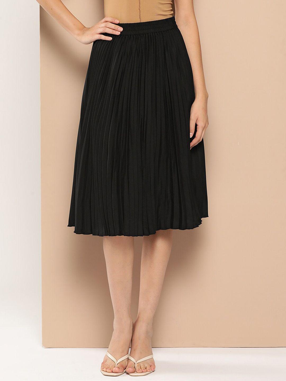 wisstler flared midi skirt