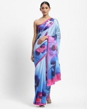 wistful etherea printed saree