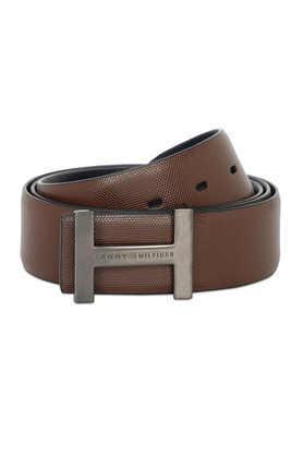 witherspoon leather men formal reversible belt - tan