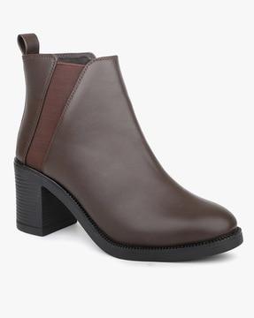 women ankle-length boots