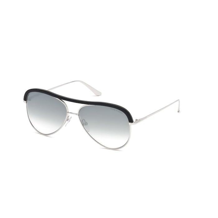 women aviator silver sunglasses