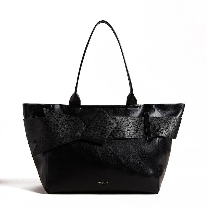 women black pu large tote bag