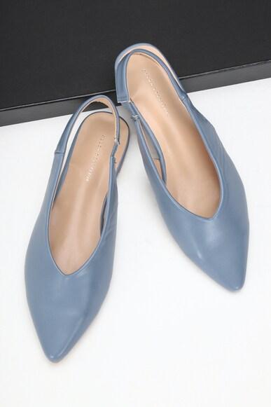 women blue casual sandals