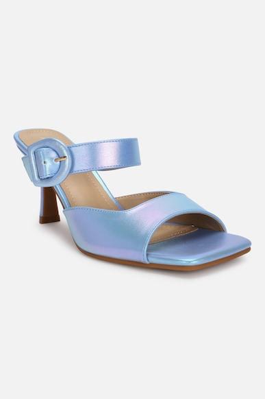 women blue party heels