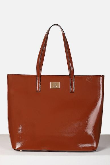 women brown formal handbag