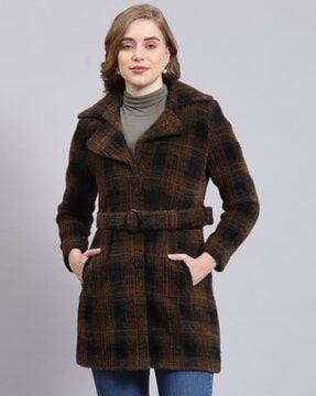 women-checked-coat-with-button-closure
