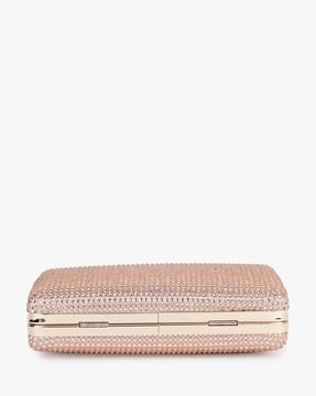 women chic-studded embellished clutch