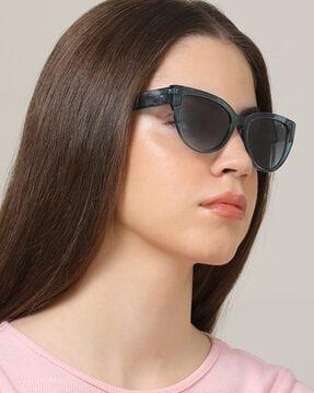 women double gradient cat-eye sunglasses-fo013