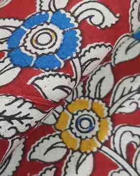 women floral print 1-piece unstitched dress material