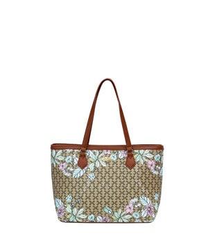 women floral print shoulder bag