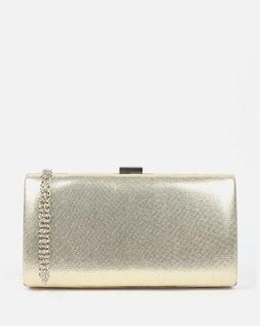 women foldover clutch with detachable strap