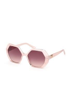 women full rim 100% uv protection (uv 400) hexagon sunglasses