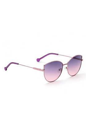 women full rim 100% uv protection (uv 400) oval sunglasses - irs1157c4sg