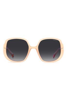 women full rim polarized round sunglasses - pld6181s35j