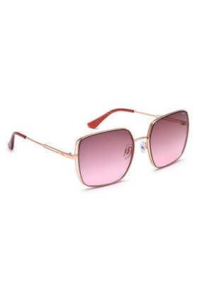 women full rim uv protected square sunglasses - sfi605k 57 300