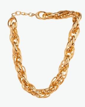 women gold-plated necklace