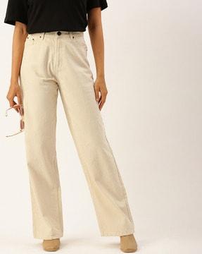 women high-rise relaxed fit jeans