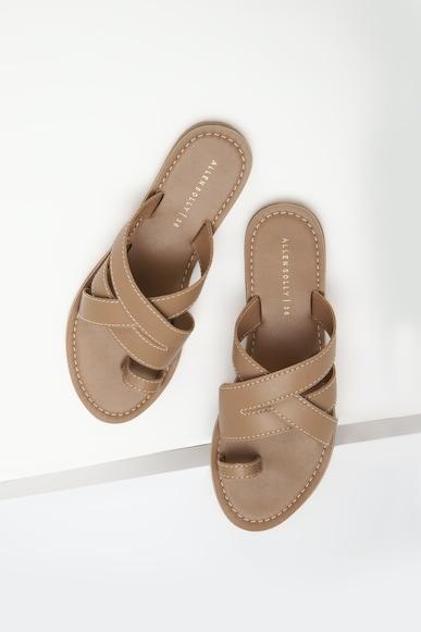 women khaki casual sandals