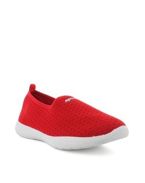 women knitted slip-on casual shoes