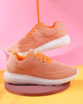women low-tops lace-up shoes