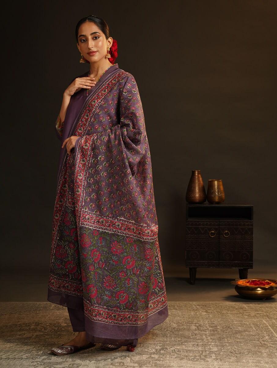 women multicolour cotton silk collection dupatta