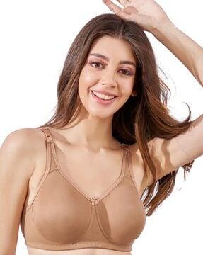 women non-padded non-wired t-shirt bra