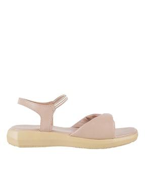women open-toe sandals with slingback
