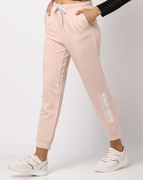 women printed joggers with insert pocket