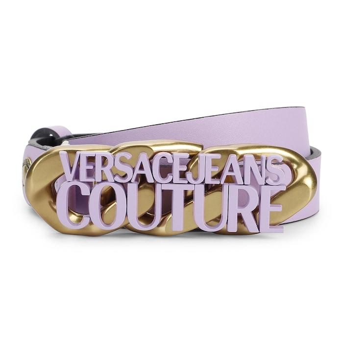 women purple vjc buckle belt