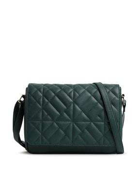women quilted bag with adjustable strap