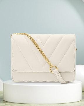 women quilted bag with chain strap