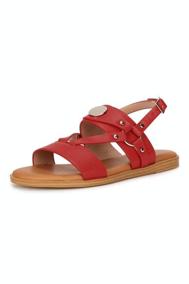 women red casual sandals