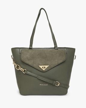 women shopping bag with detachable strap