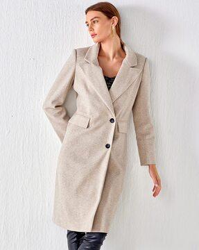 women single-breasted trench coat