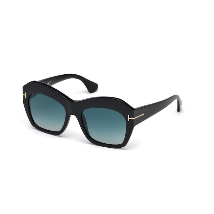 women square black sunglasses