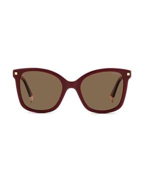women tinted full-rim butterfly sunglasses-pl008