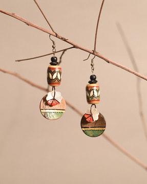women tropical harmony dangler earrings