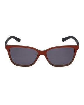 women uv-protected rectangular sunglasses - dl5178 050 52 s