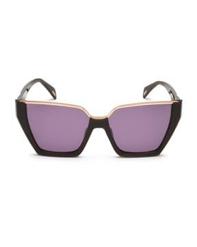 women uv-protected square sunglasses-spll33k57752sg